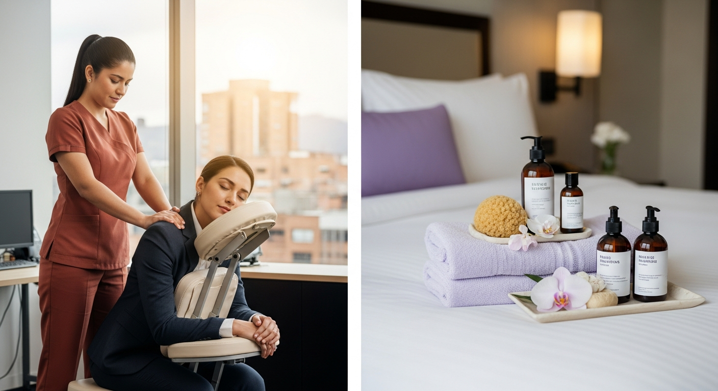 Convenios de bienestar y masajes para empresas y hoteles - HEFY