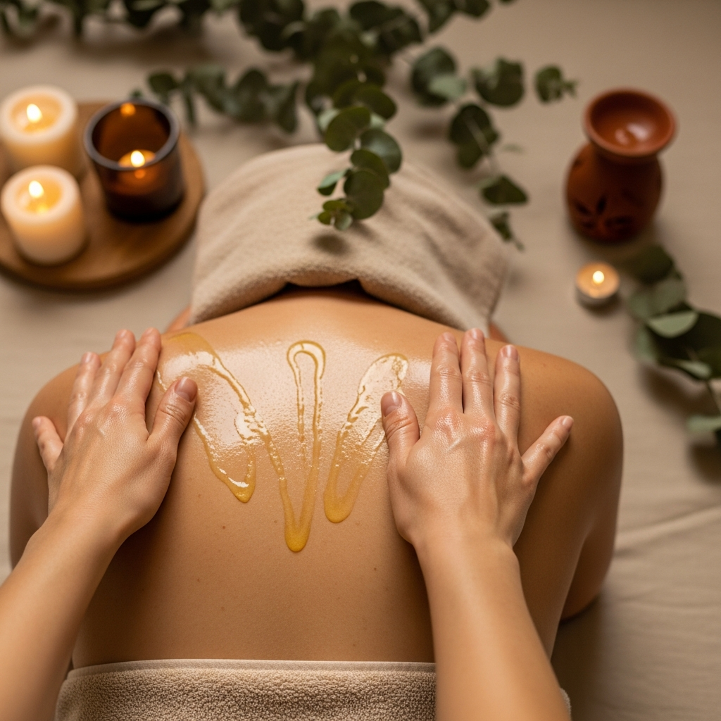 Masaje relajante a domicilio con aromaterapia en Bogotá - HEFY